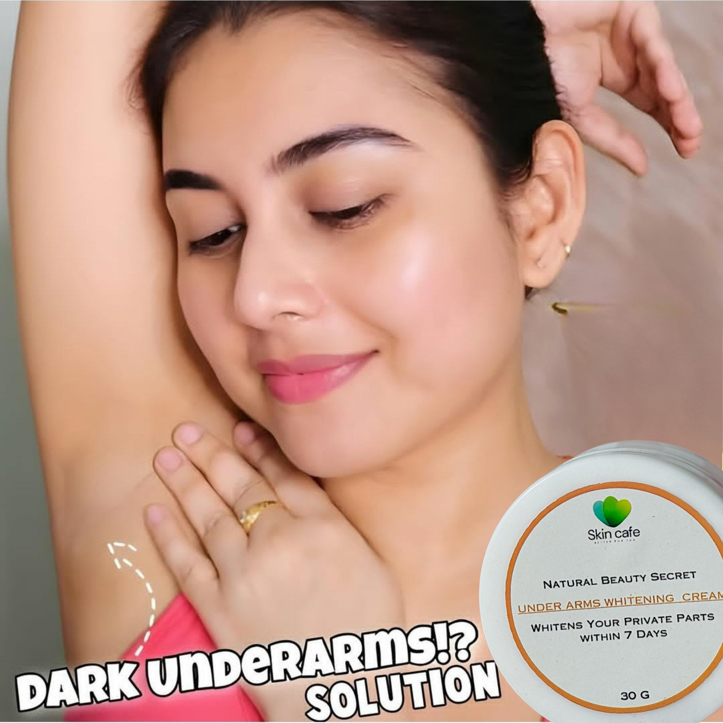 Under Arms Whitening Cream ( LIGHTEN UP PRIVATE PARTS )