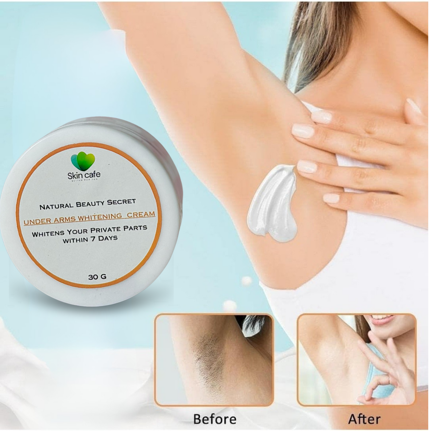 Under Arms Whitening Cream ( LIGHTEN UP PRIVATE PARTS )