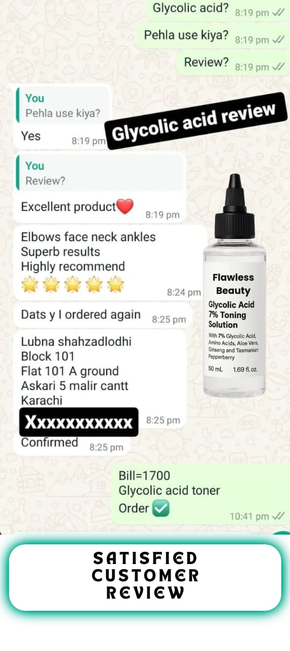 Glycolic Acid 7% Toning Solution